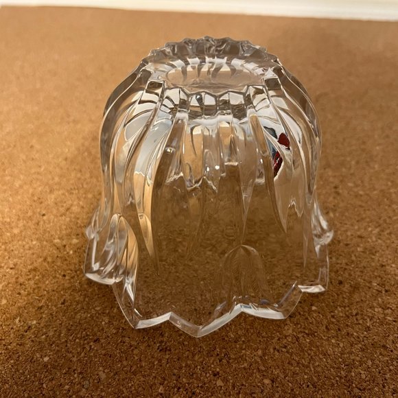 Gorham Germany Lead Crystal Round Tulip Bowl - Picture 5 of 6